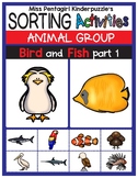 Sorting Activities Animal Group Bird and Fish Part 1