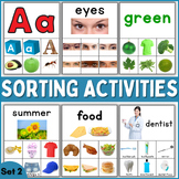 Sorting Activities with Visuals for Autism | Task Boxes Sp