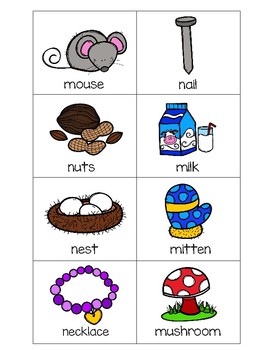 Sorting Activities Posters and Worksheets Alphabet M and N | TpT