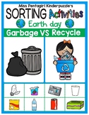 Sorting Activities Posters and Worksheets Garbage and Recycle