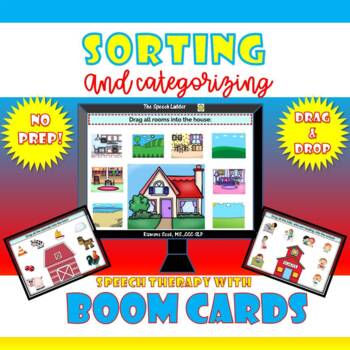 Preview of Sorting & Categorizing: Boom Cards