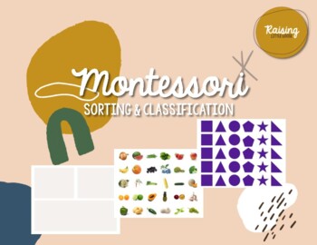 Preview of Sorting & Classification Montessori Sorting Mats