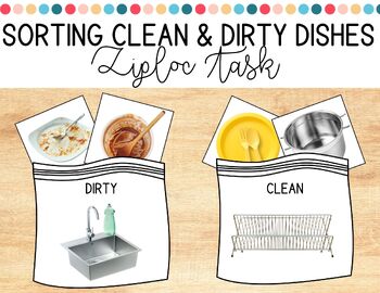 Preview of Sorting Clean and Dirty Dishes