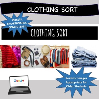 Sorting Clothing Items by Category REAL PICS Interactive Speech and ...