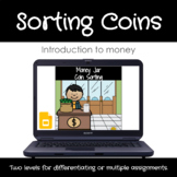Sorting Coins Digital Interactive