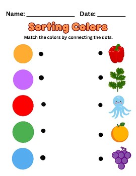Sorting Colors by Beginning Bookworms | TPT