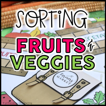 Preview of Sorting Fruits and Vegetables | Farmers' Market Play