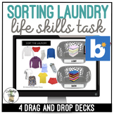 Sorting Laundry Drag & Drop Boom Cards