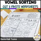 Sorting Long and Short Vowel Differentiated Worksheets: Ba