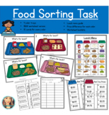 Sorting Lunch Task Cards