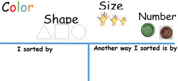 Preview of Sorting Mat Smartboard