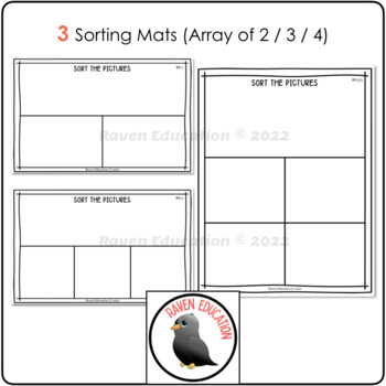 ABLLS-R Aligned B8 Sort Non Identical Items Task (Instant Download) 