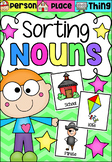 Sorting Nouns Activity- Person, Place or Thing