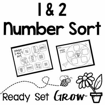 Preview of Sorting Numbers 1 & 2