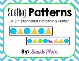 Sorting Patterns {Differentiated Patterning Center}