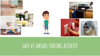 Preview of Sorting Safe/Unsafe Behaviors Activity