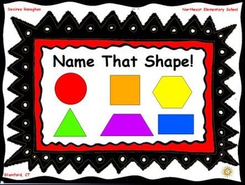 Preview of Sorting Shapes: An Activeboard Math Center (K.G.2)