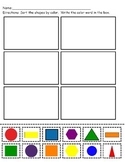 Sorting Shapes By Color
