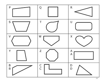 sorting shapes by attributes by teach peach math tpt