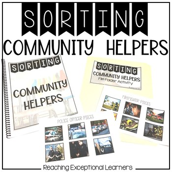 Preview of Community Helpers Sorting