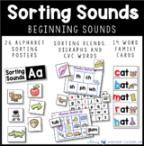 Sorting Sounds Phonics Centers (from Phonics 4)