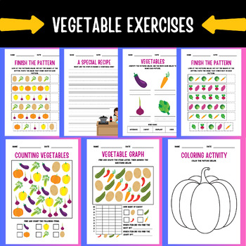 Preview of vegetables exercises