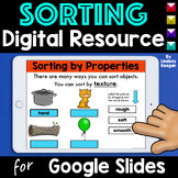 Sorting by Attributes Digital Science Activities for Googl