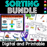 Sorting by Attributes Digital and Printable Bundle