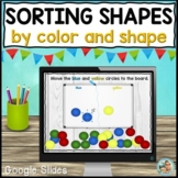Sorting by Attributes Shapes and Color | Google Slides