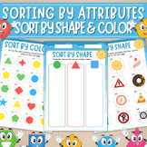 Sorting by Attributes | Sort by Shape | Sort by Color
