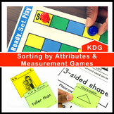 Sorting by Attributes and Measurement Games and Centers Ki