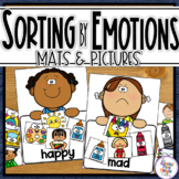 Sorting by Emotions - Emotions sorting mats and pictures