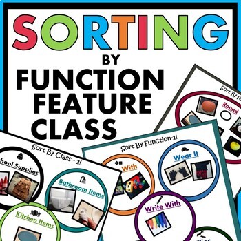 Preview of Sorting by Function, Feature, Class