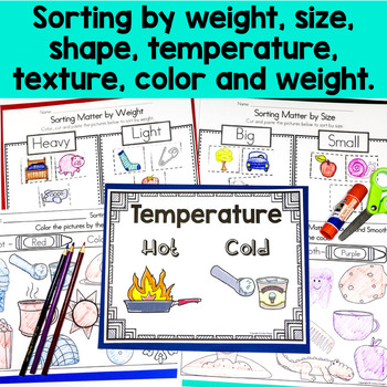 Sorting by Properties - Size, Texture, Color, Shape, Weight by Lindsay