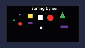 Preview of Sorting by Size
