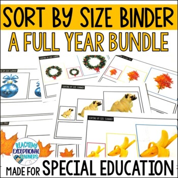 Preview of Sorting by Size Adapted Binder