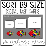 Sorting by Size Digital Task Card