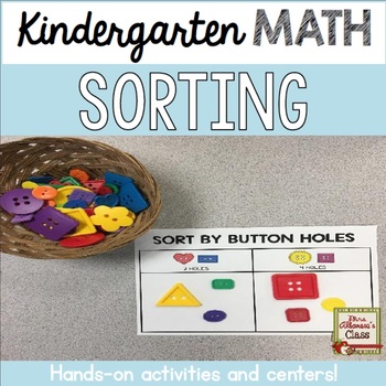 Preview of Sorting in Kindergarten