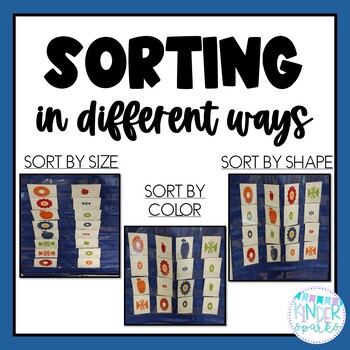 Preview of Sorting in different ways -Pocket Chart Activity