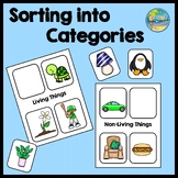 Sorting Living and Non-Living Things into Categories