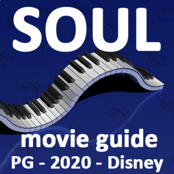 Preview of Soul Movie Questions with ANSWERS | Soul MOVIE GUIDE Worksheet (2020) | Disney