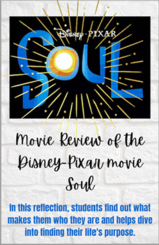Preview of Soul Movie Reflection