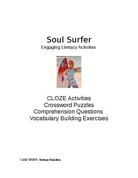 Preview of Soul Surfer Literacy Package