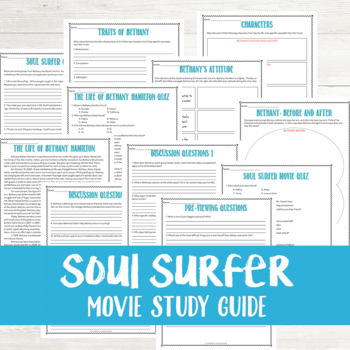 Preview of Soul Surfer Movie Study