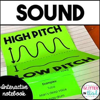 Preview of Sound Activities Interactive Notebook