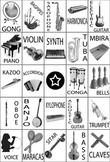 Sound BINGO! A fun game to learn the sound of musical instruments