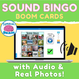 Sound Bingo Listening Skills Game Speech Therapy