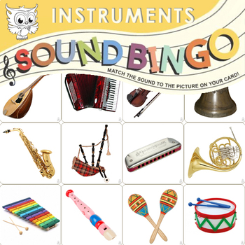 Preview of Sound Bingo Musical Instruments