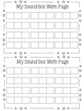 Sound Box {Elkonin Boxes} Work Pages
