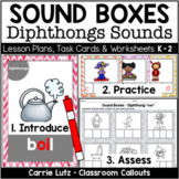 Sound Boxes - DIPHTHONGS | Phoneme Segmentation Activities